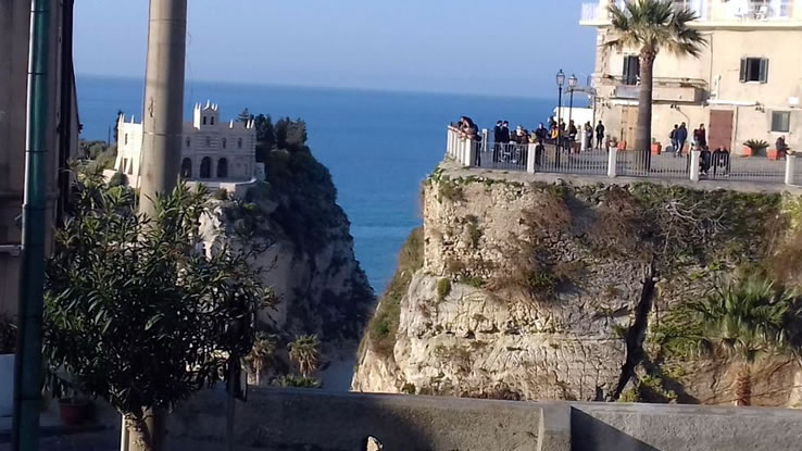 Vista dalla Camera Residenza Corallina - Affittacamere a Tropea